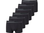Uncover By Schiesser Pantaloncini Da Uomo 6 Pack - Serie "Uncover"", Mutande Nero S"