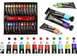 Set Di Colori Acrilici In Tubetto 24 Colori