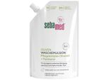 Sebamed Emulsione Lavante Liquida Senza Sapone Sacchetto Di Ricarica Per Olive 400Ml