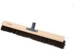 Scopa Da Sala Capelli Sintetici 60 Cm Senza Manico Supporto In Metallo, Faggio 100