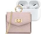 Ideal Of Sweden, Mini Custodia Per Airpods Modello Ava Con Cinturino Regolabile, Rosa