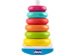 Torre Degli Anelli Chicco, Gioco Con Base Oscillante E 6 Anelli Colorati Impilabili, Gioco Per Bambini, 9-36 Mesi