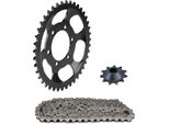 Set Di Catene 3 Pezzi Nero 11/43 Denti Per ZüNdapp Super Combinette Tipo 510-101 / Super Combinette Tipo 517-10L0
