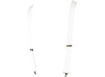 Smiffys - Uomo/Donna Bretelle Unisex - Poliestere Elasticizzato SM691 (Taglia Unica) (Bianco)