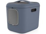 Rotho My Pet Biala Xl Lettiera Per Gatti Blu Plastica Riciclata