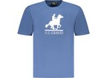Us Grand Polo SHORT-SARM T-SHIRT Uomo Blu : Colore - Blu, Taglia - S Taglia: S Colore: Blu