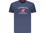 Us Grand Polo SHORT-SARM T-SHIRT Uomo Blu : Colore - Blu, Taglia - M Taglia: M Colore: Blu