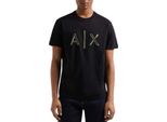 Armani Exchange - T-Shirt Nera Con Logo - M