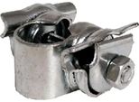 Mvtek Morsetto Sella Mtb/Sport/City Argento Argento Taglia Unica