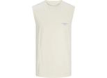 Jack & Jones Bora Maglietta Oversize Senza Maniche Beige Xl Uomo Beige Xl
