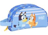 Safta Bluey Let's -Play - Borsa Da Toilette Grande Per Bambini, Borsa Da Toilette Per Bambini, Adattabile Al Trolley, Ideale Per Bambini Da 5 A 14 Anni, Comoda E Versatile, Di Qualità E Robusta, 26X16X9 Cm