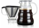 Bodum - Caffettiera - Melior - Filtro Permanente In Acciaio Inox - 8 Tazze - 1,0 L - Trasparente