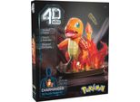 4D Build - PokéMon Glumanda - Kit Modello 3D Dettagliato