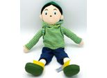 Allegra Bambola Di Pezza Con Cavallo, Lunghezza 36 Cm, Verde