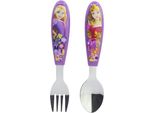 Set Di Posate Ergo In Metallo Disney Princess Cuore Coraggioso, 2 Pezzi