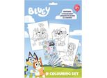 Set Da Colorare Bluey Life Per Bambini Creativi