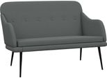 Syfax™ Panca Grigio Scuro 110X76X80 Cm In Tessuto