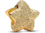 Pandora Moments Charm Mini Star Texture Placcato Oro 764050C00