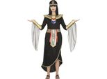 Fiestas Guirca - Costume Da Regina Egiziana Per Ragazze Adolescenti Set FG1353 (164-176) (Nero/Oro)