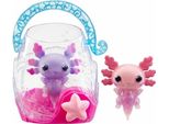 Animagic - Goliath - Axolotl Confezione Doppia - Acquario A Bolle - Rosa/Viola - Dai 4 Anni In Su