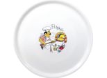 Piatti Pizza In Porcellana Saturnia 31Cm Con Decoro "Chef"" (6 Pezzi)"