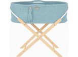 Cestino Per Bambini Fatto A Mano, Crieg - Stile Boho, Cotone Traspirante, Incluso Materasso Standard E Antibatterico