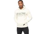 Crosshatch - Maglia Con Cappuccio "Campbox"" Da Uomo BG2195 (L) (Bianco Naturale)"