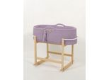Culla Boho Fatta A Mano Con Altalena - Culla Per Bambini - Materasso Antibatterico Per Un Comfort Ottimale