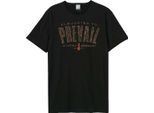 Amplified - Maglietta "Animal Print"" Per Uomo/Donna Unisex, Logo GD4141 (Xs) (Nero)"