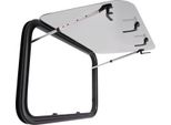 Finestra Per Camper/Caravan - Finestra Apribile - 90 X 55 Cm - Con Oscurante E Zanzariera - Finestra Di Uscita Per Rimorchio/Furgone - Nero