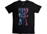 Kiss - Maglietta Uomo/Donna Unisex RO15055 (Xxl) (Nero)