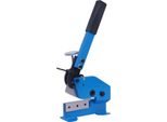 Cesoie A Leva - Cesoie Per Lamiera - Per Lamiera D'acciaio - Lunghezza Di Taglio 125 Mm - Modello Manuale Da Banco - Blu
