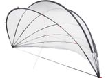 Vidaxl Cupola Per Piscina Trasparente 592 X 590 X 275 Cm Pvc
