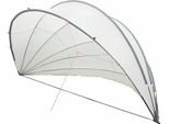 Vidaxl Cupola Per Piscina Grigio E Arancione 592 X 590 X 275 Cm
