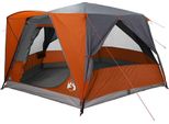Vidaxl Tenda A Capanna Con Tetto Grigio E Arancione 400 X 350 X 212 Cm
