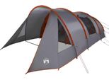Vidaxl Tenda A Tunnel Con Tetto Grigio E Arancione 778 X 356 X 210 Cm