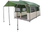 Vidaxl Tenda Familiare Con Tetto Verde E Bianco 324 X 255 X 230 Cm