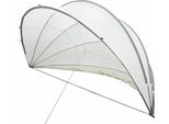 Vidaxl Cupola Per Piscina Grigio E Arancione 472 X 460 X 229 Cm