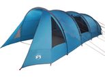 Vidaxl Tenda A Tunnel Con Tetto Blu E Grigio 778 X 356 X 210 Cm