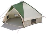 Vidaxl Tenda Teepee Con Tetto Verde E Bianco 490 X 410 X 210 Cm