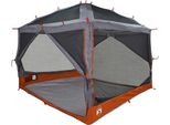 Vidaxl Tenda Interna Con Tetto Grigio E Arancione 300 X 300 X 250 Cm