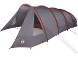 Vidaxl Tenda A Tunnel Con Tetto Grigio E Arancione 778 X 356 X 210 Cm