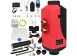 Jayseuw 12V 8KW Diesel Riscaldatore Parcheggio Riscaldatore Portatile Riscaldatore D'aria Compatto 0,1 ~ 0,35 L / H Riscaldatore Portatile Diesel
