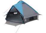 Vidaxl Tenda Teepee Con Tetto Blu E Grigio 490 X 410 X 210 Cm