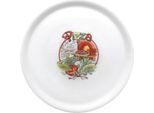 Piatti Pizza In Porcellana Saturnia 31Cm Con Decoro "Pizza"" (6 Pezzi)"