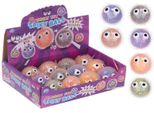 1 X Pallina Squeeze Con Occhi Googly 66 Mm, 1 Di 6 Varianti, Pallina Squeeze, Pallina Con Occhi Googly