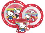 Set Di Stoviglie And Friends, Set In Microplastica Con Tazza Da 390 Ml