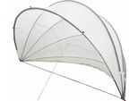 Vidaxl Cupola Per Piscina Grigio E Arancione 500 X 500 X 236 Cm