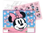 Disney Minnie Joy Quaderno A Spirale A/4 Con 40 Fogli E Adesivi
