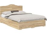 Vidaxl Struttura Letto Con Testiera In Rovere Sonoma 140 X 190 Cm Materiale A Base Di Legno